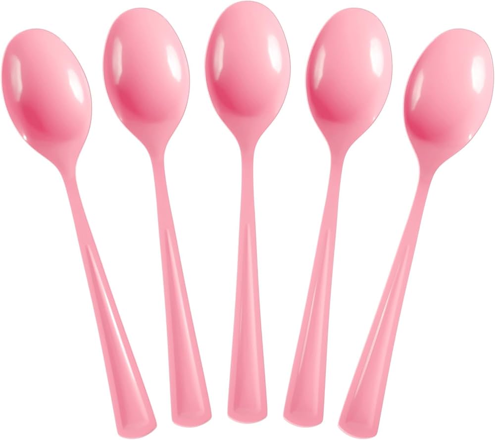Cuchara Rosado Sert Plast x50
