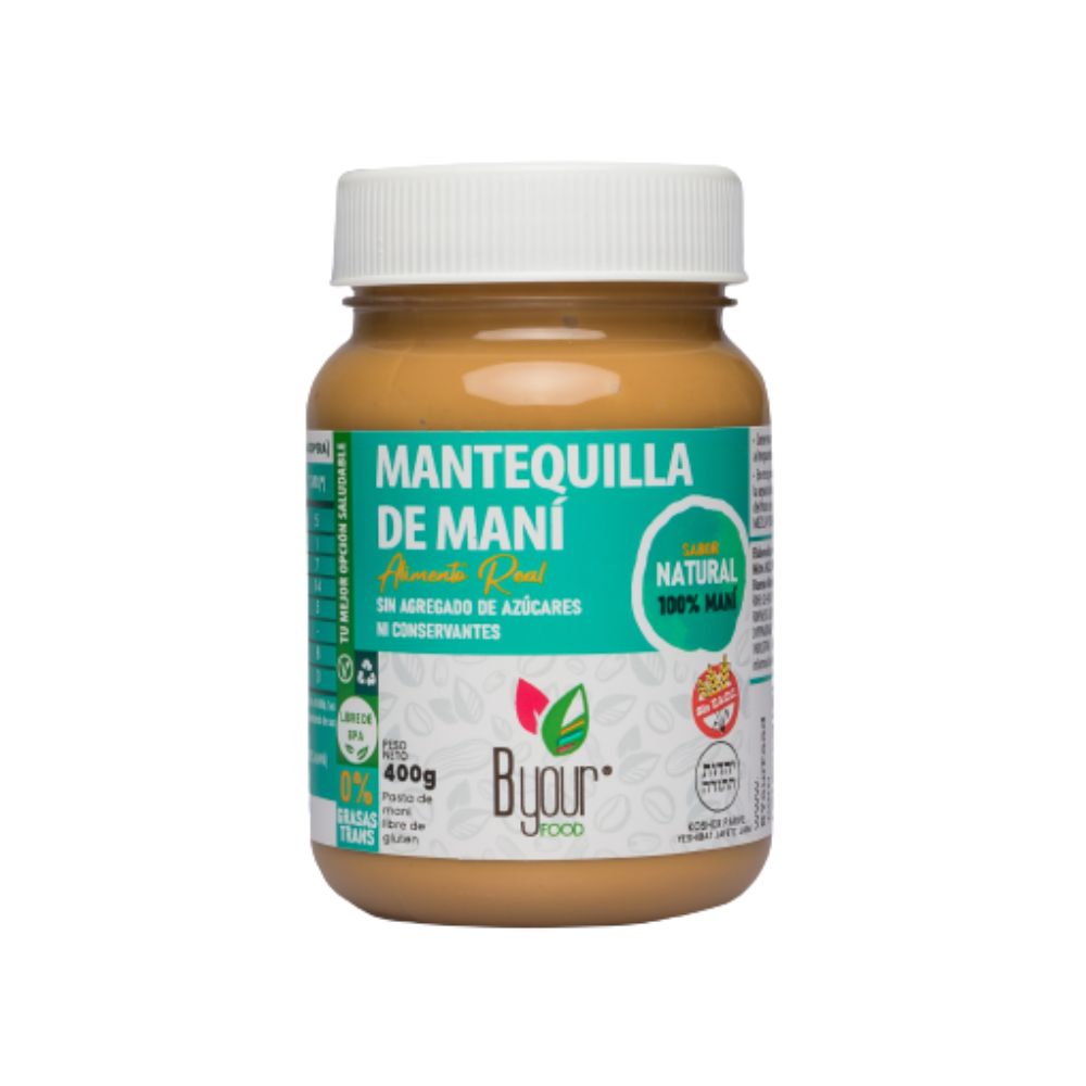 Manteca de Maní Natural x 400g