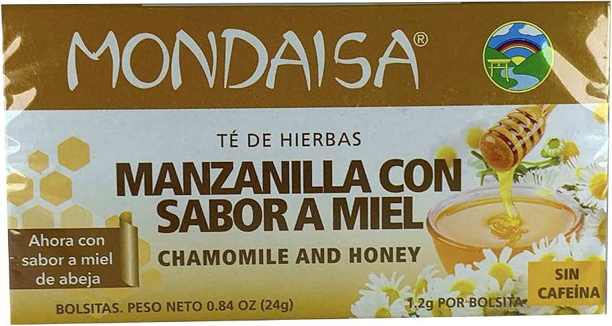 Te Manzanilla y Miel Saquitos x20
