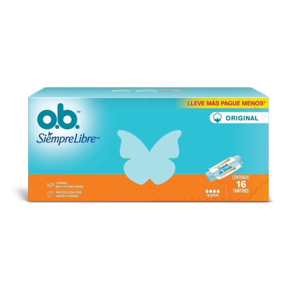 Ob Tampones Original Super x16