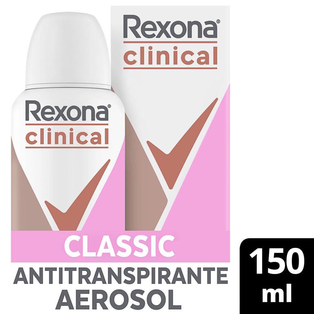 Desodorante Rex Aerosol Clinical Wom Classic 67g