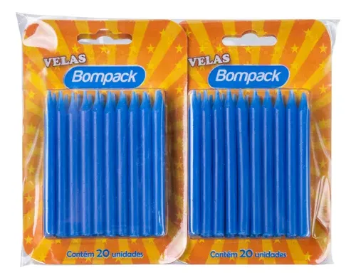 Vela N° 4 - Azul Bompack