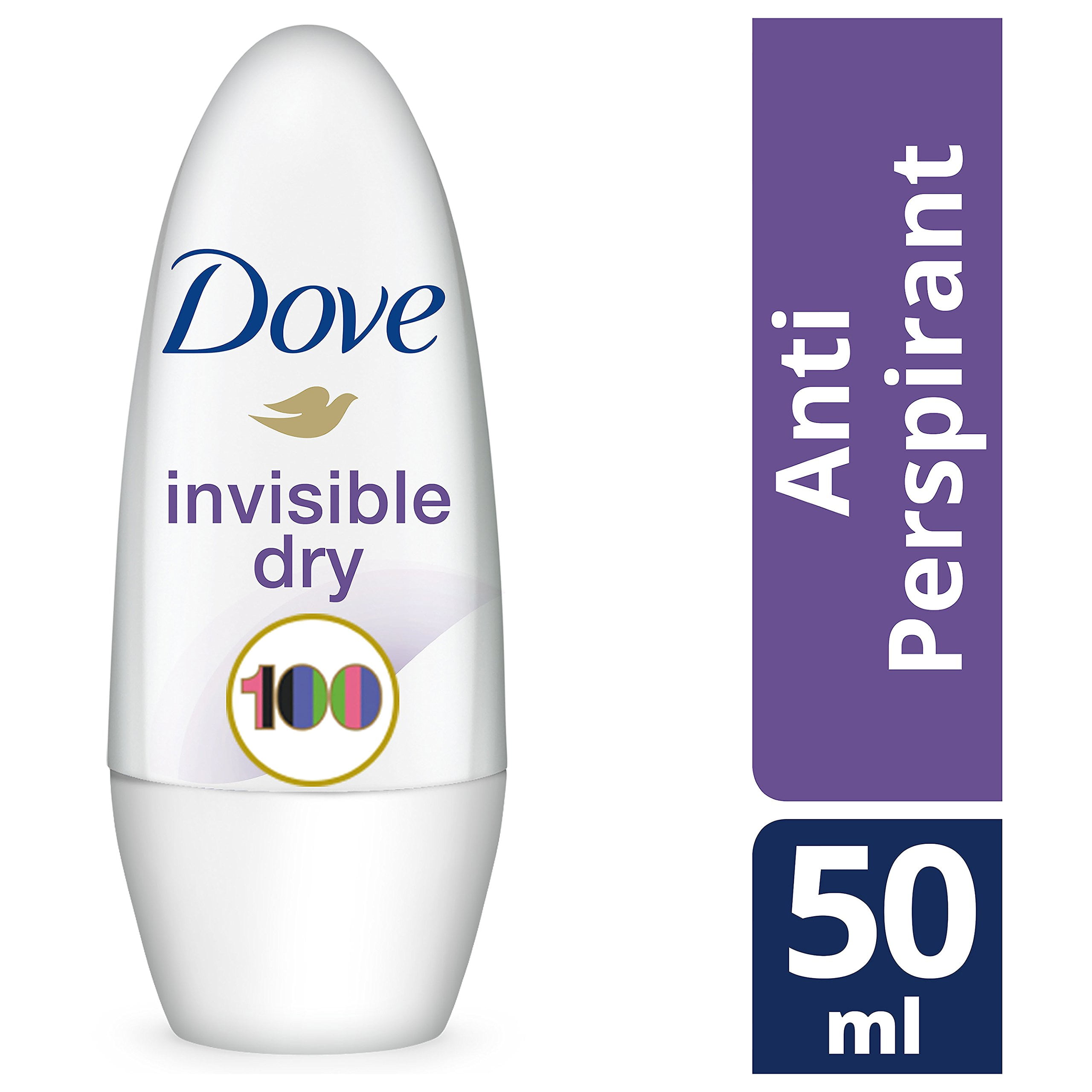 Desodorante Dove Roll Invisible Dry 50ml