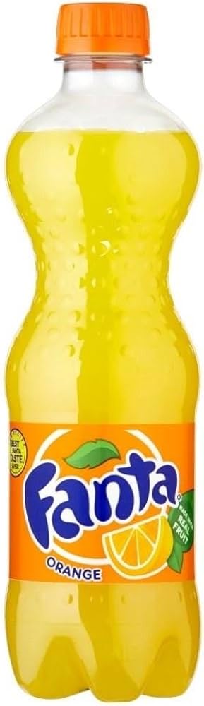 Descartable Fanta Naranja 500ml