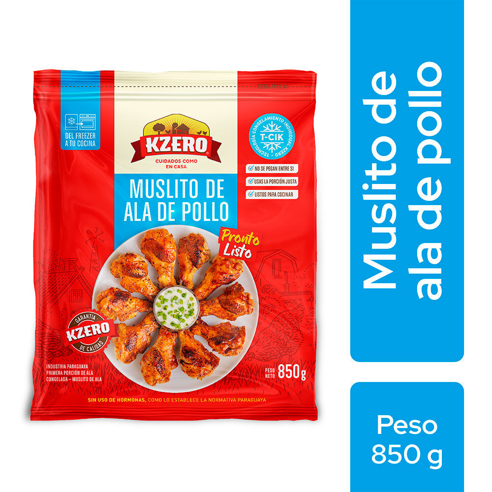 Muslito de Ala Kzero 850g
