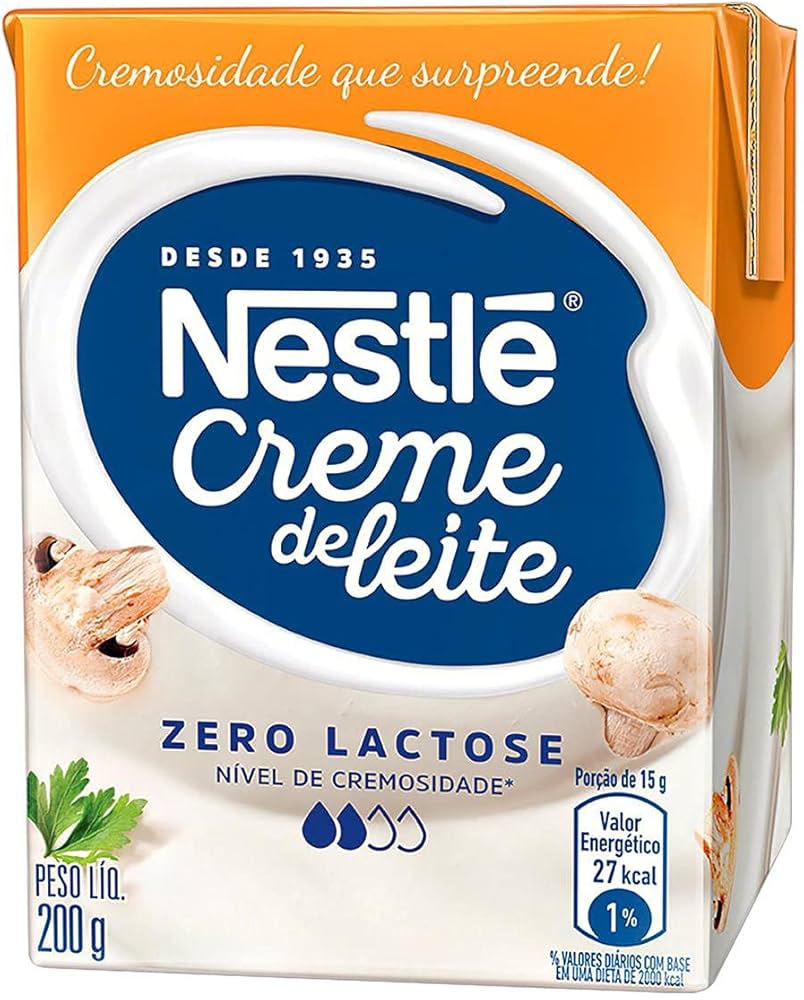Crema de Leche Zero Lactosa Nestle 200g
