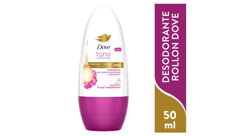 Desodorante Dove Roll Wom Orquidea 50ml