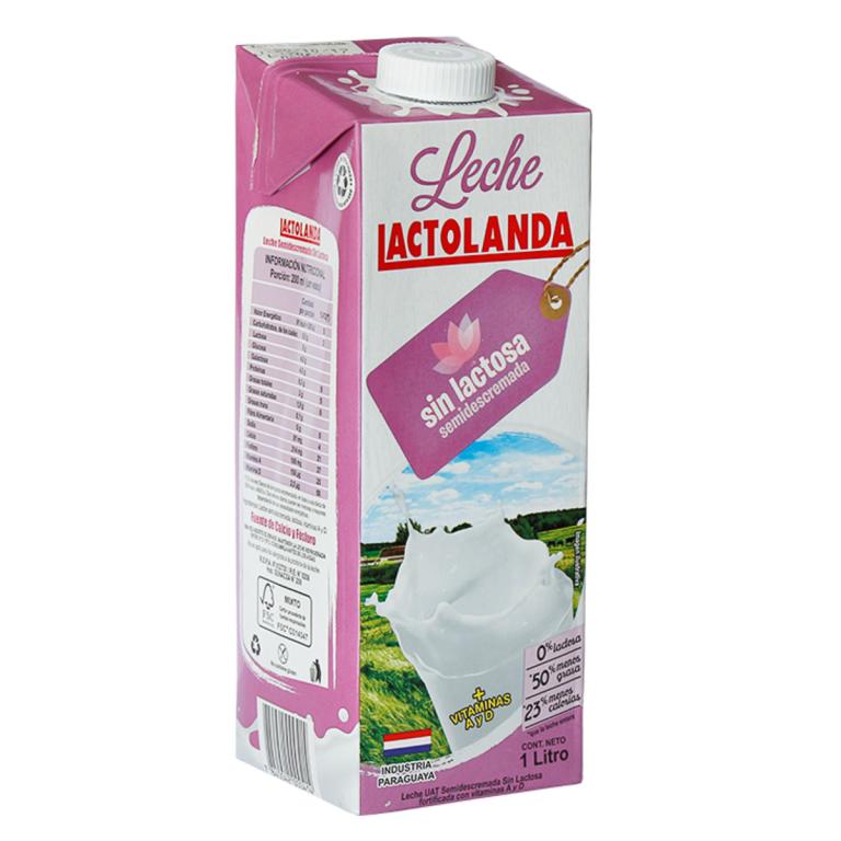 Leche sin Lactosa Lactolanda 1L