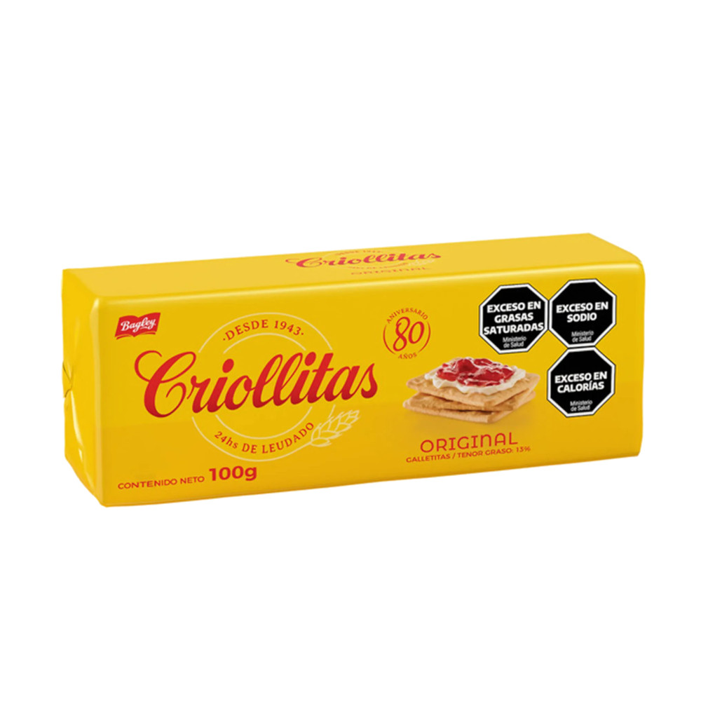 Galletita Criollita Original 100g