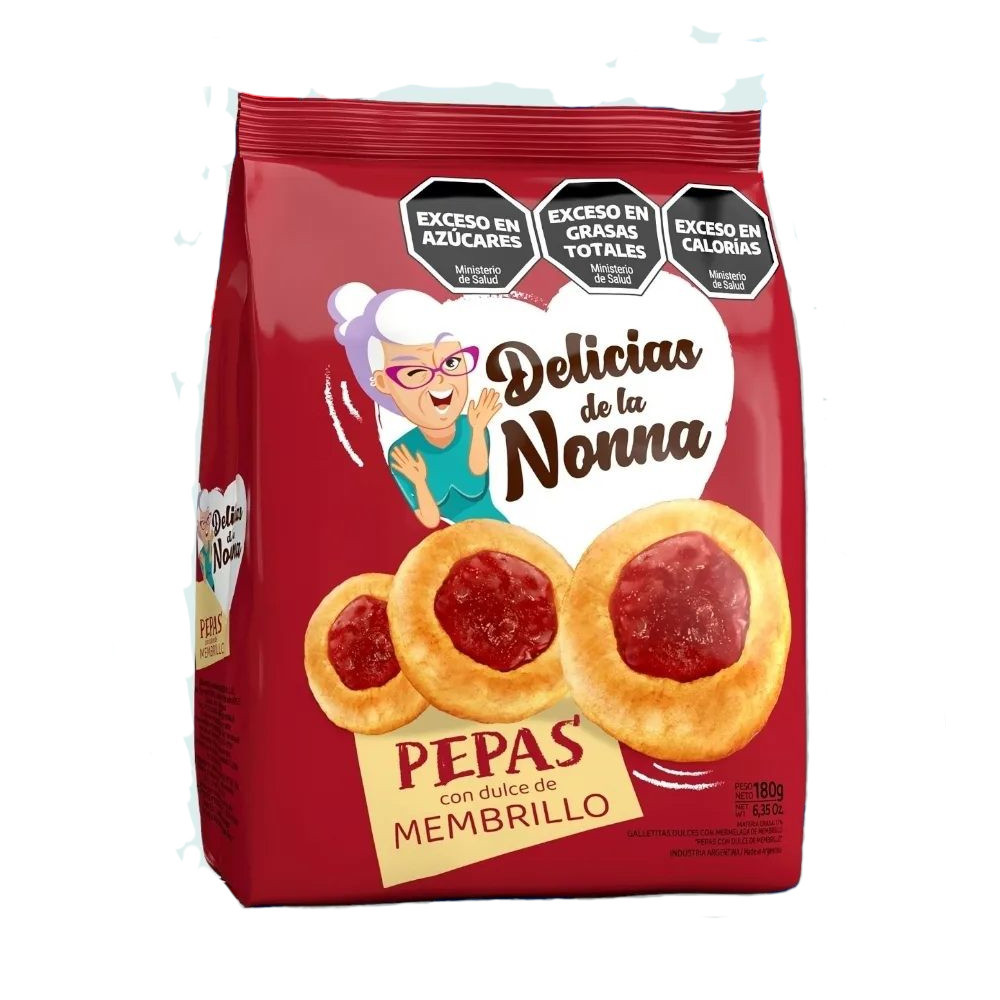 Pepas Membrillo 180gr0