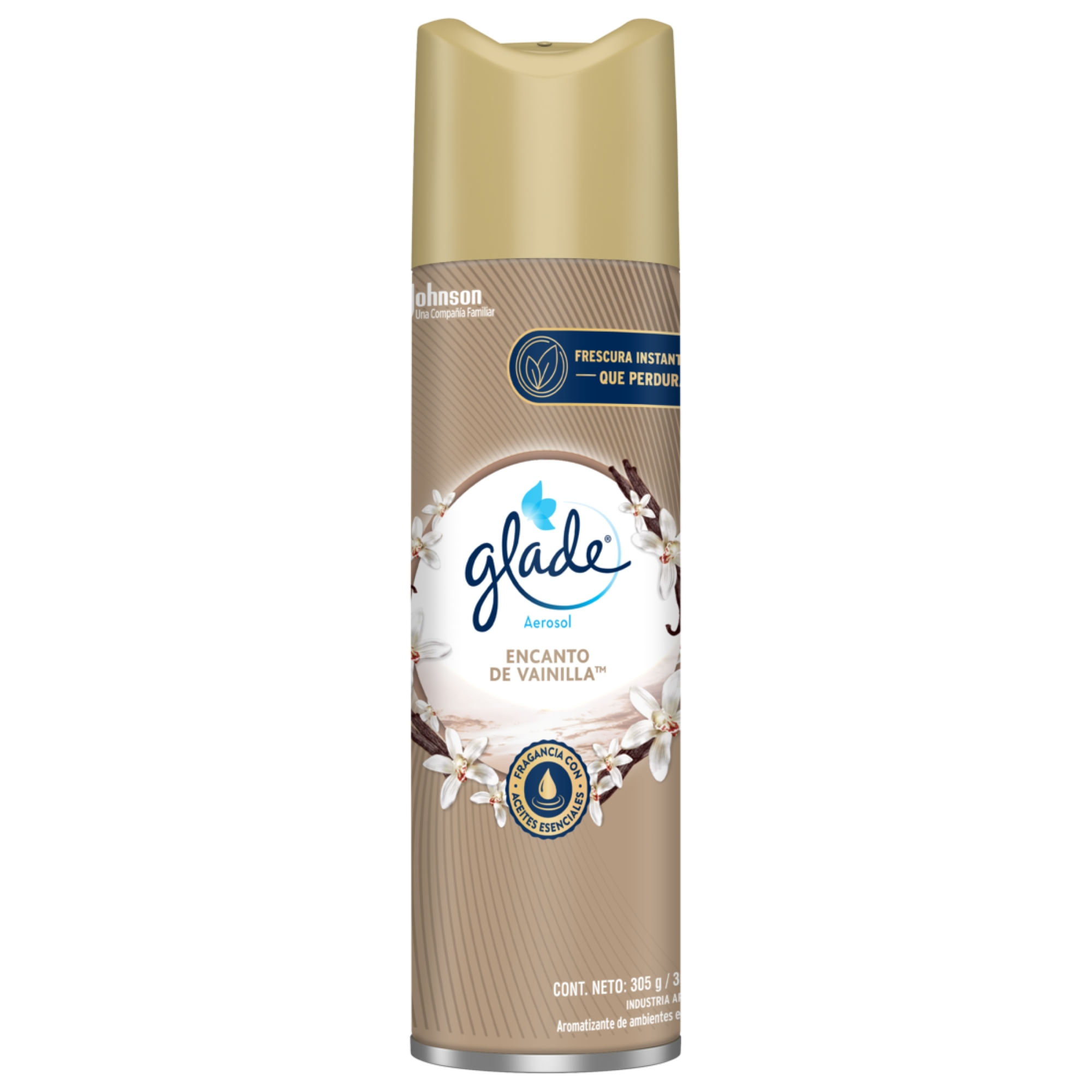 Glade Aerosol Vainilla Ar Nuevo 360ml x6