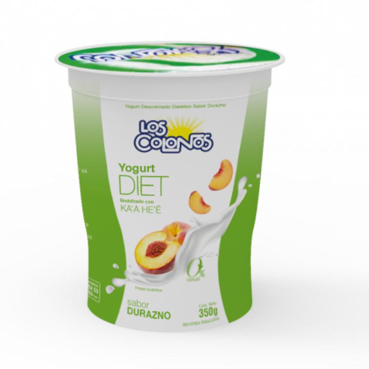 Yogurth Dietético Durazno los Col 350g