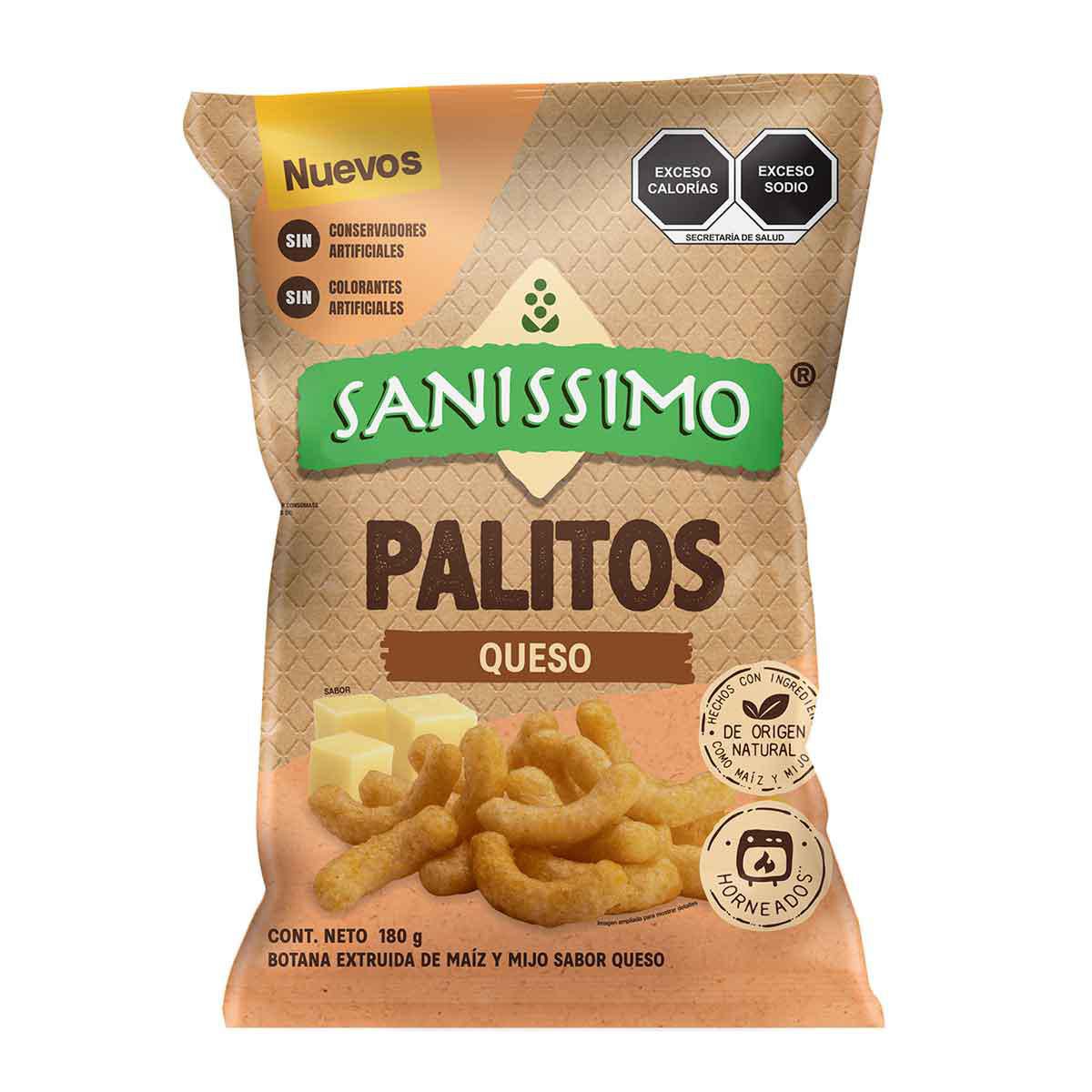 Palitos Sabor Queso Pantodos 180g