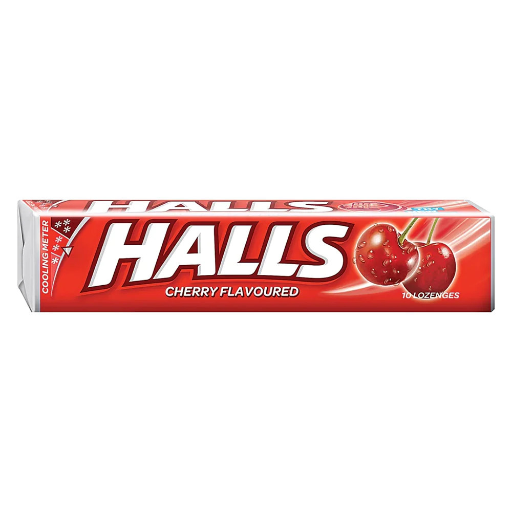 Halls Cherry 28g