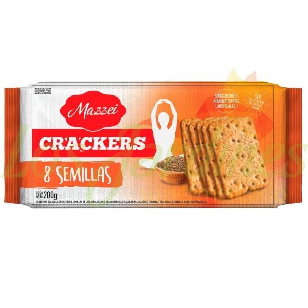 Crackers 8 Semillas 200g