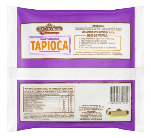Tapioca Pronta Dacolonia 400g