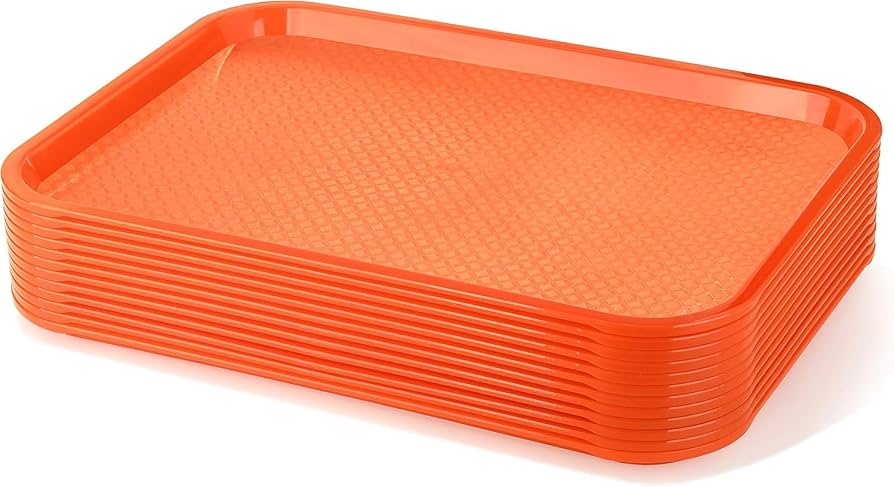 Bandeja Carton N.1 Naranja x30