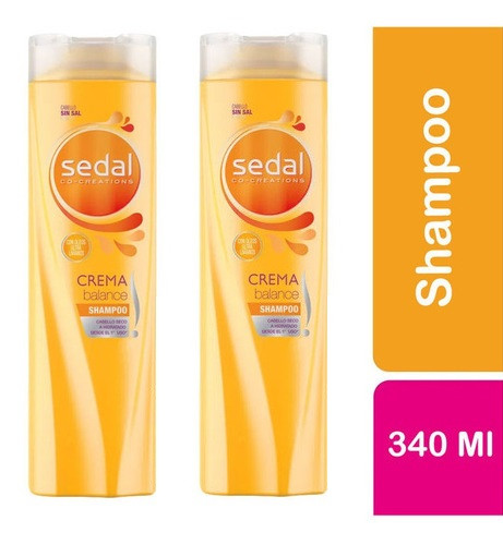 Shampoo Sedal Crema 12x340ml