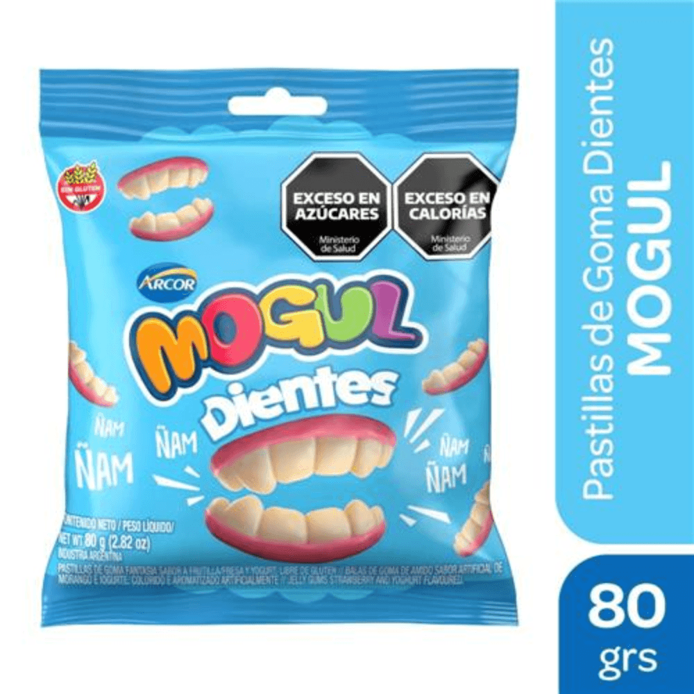 Mogul Dientes Chico 80g