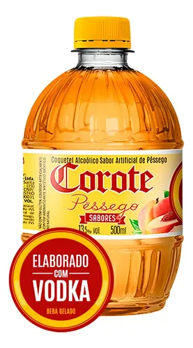 Corote Coctel Sabor Durazno Pessego 500