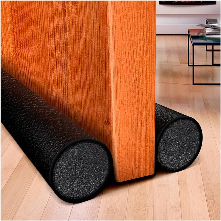Protector para Puerta Negro