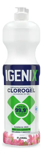 Limp Cloro Gel Igenix Floral 900ml