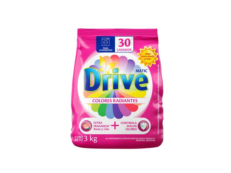 Drive Reg Polvo Colores Rad 3kg