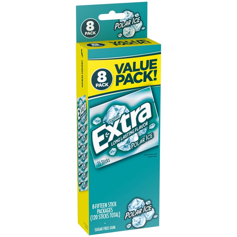 Extra Stick Polar Ice x15
