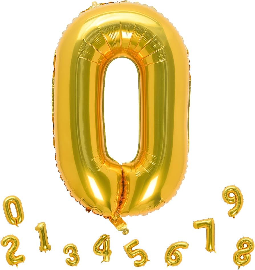 Globo Infantil 32 N.0 Dorado