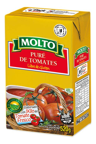 Marolio Puré de Tomate Tetra 520g