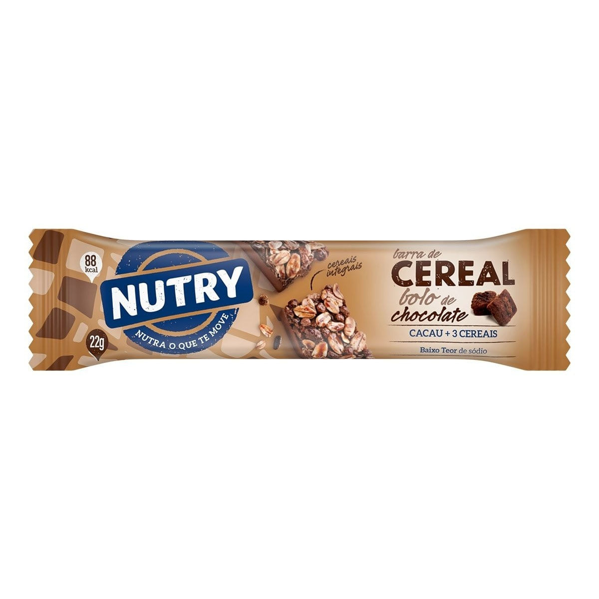 Nutry Barra Cereal Bolo de Choco 24x22g