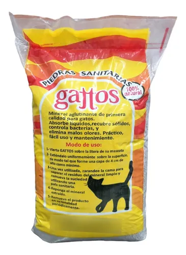 Sanitario Mineral para Gatos Marcanic 4kg