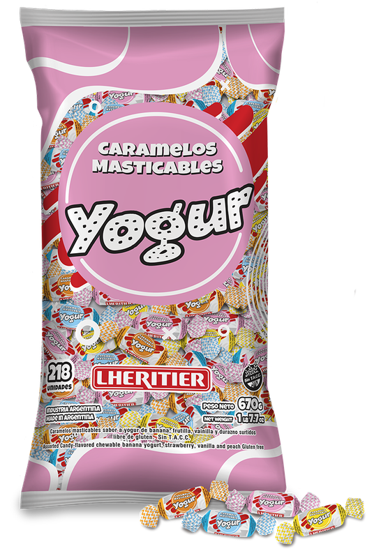 Caramelo Simon Masticable Yogurt Surtido 250g