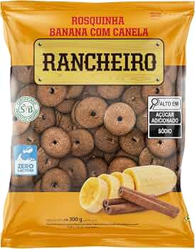 Rosquiñas Rancheiro Banana con Canela