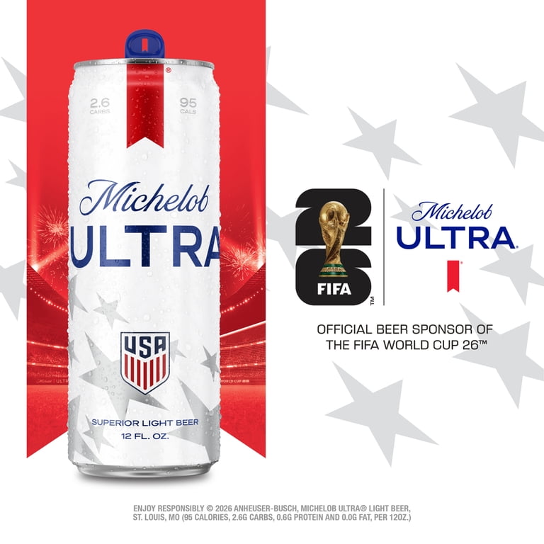 Michelob Ultra Can x8 269ml