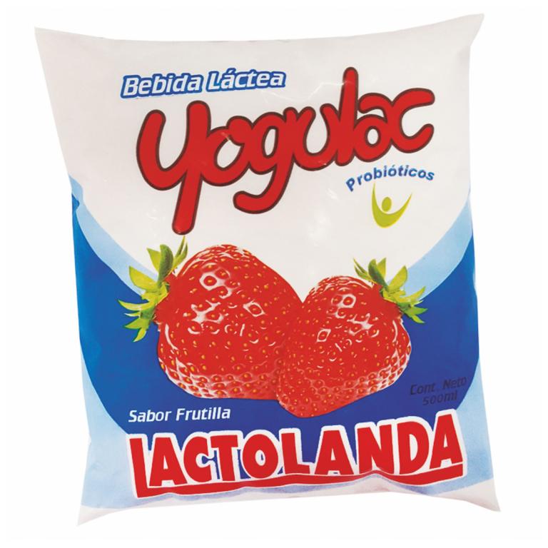 Yogulac Frutilla Lactolanda 500ml