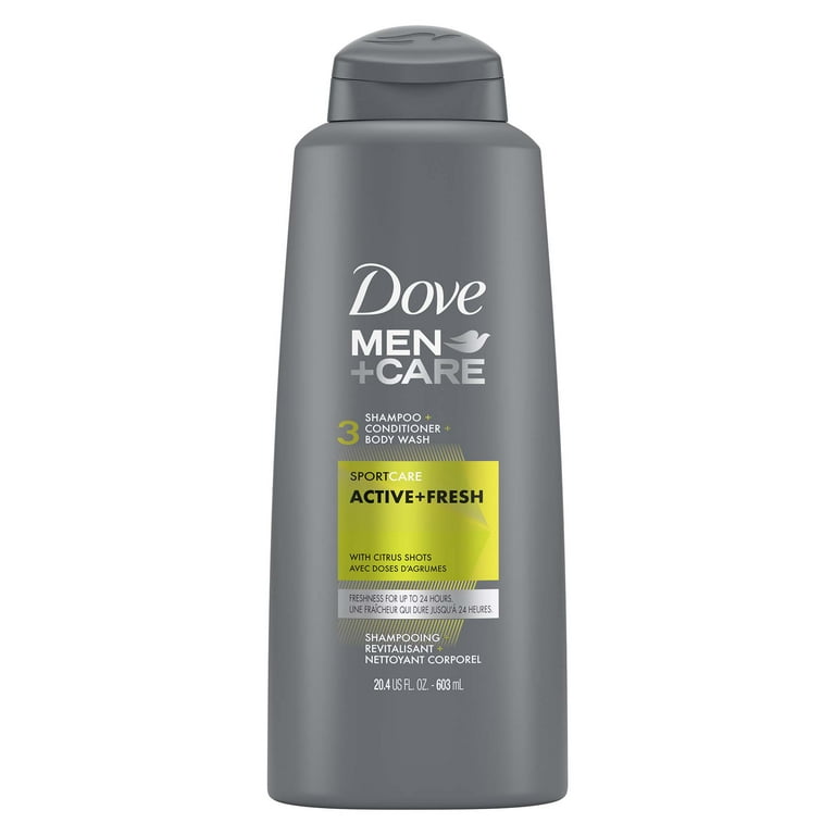 Dove Shampoo Sport Activ + Fesh 3en1 400ml