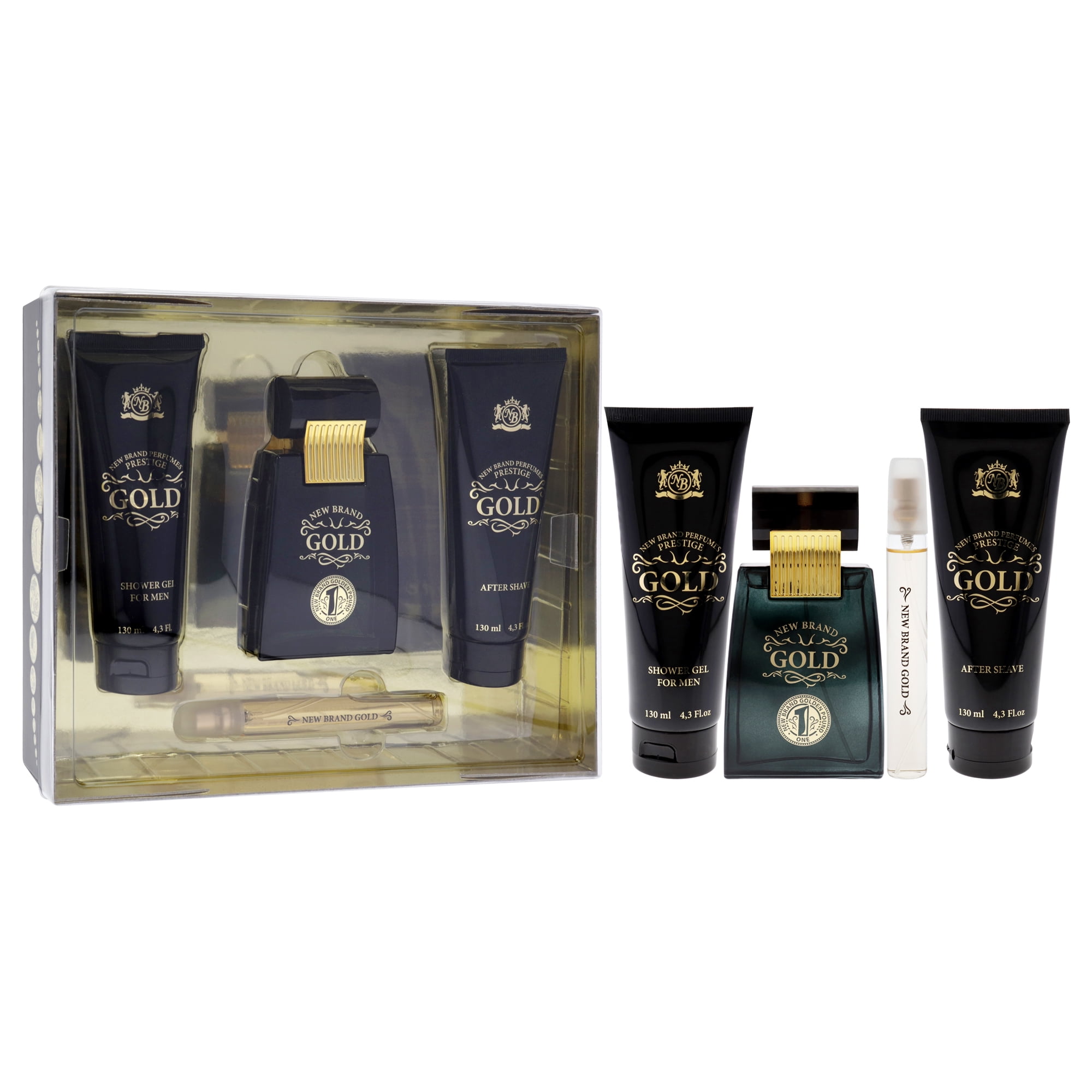 Perfume E. A. Pack Gold Man (splash + After