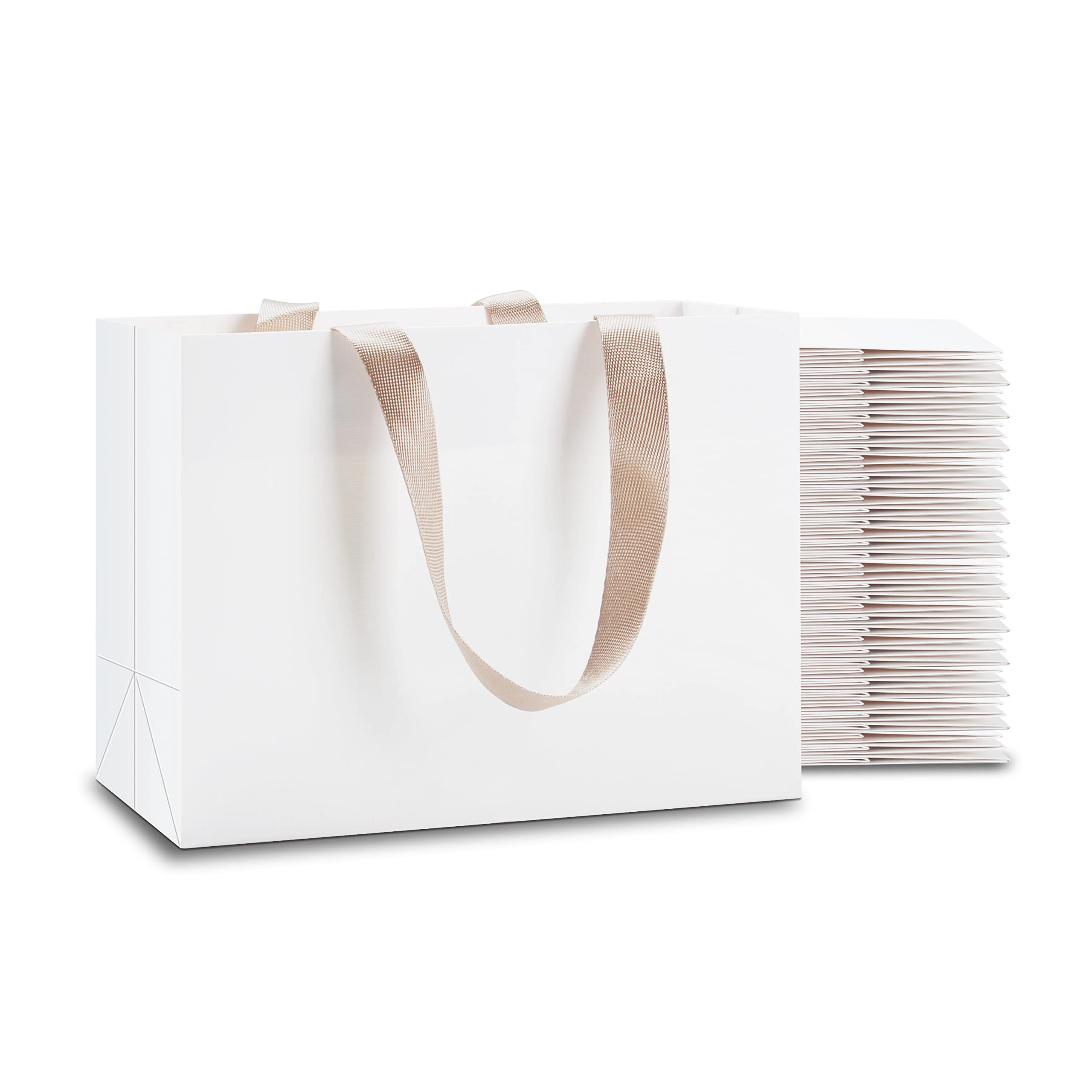 Bolsa Regalo Papel Blanco Gg 39x32x1