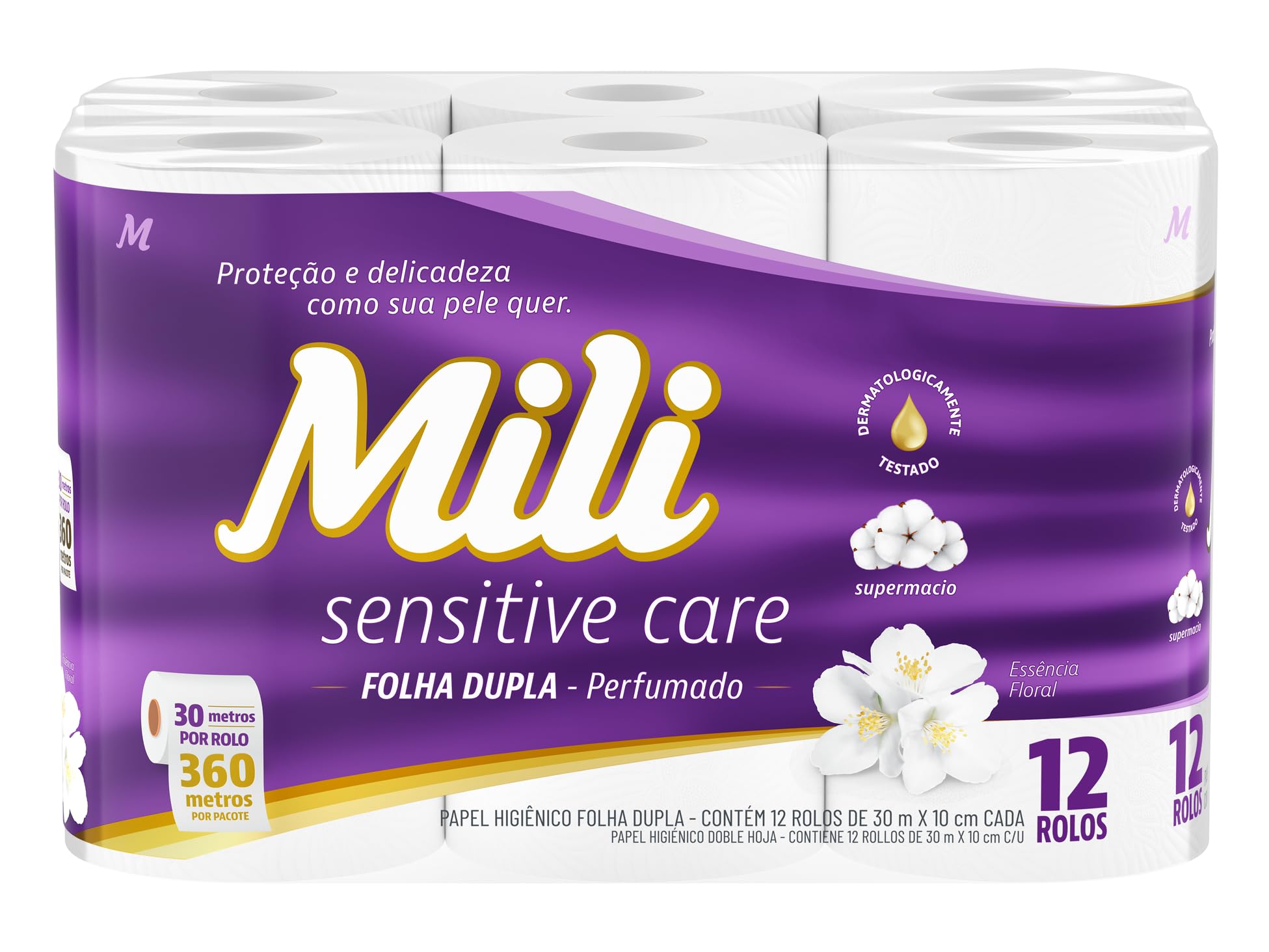 Papel Higiénico Dueplus Class Perfumado 30m