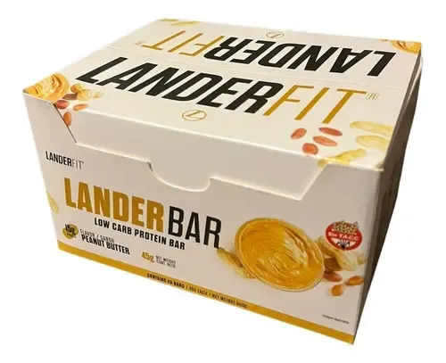 Landerfit Barrita Sabor Peanut Low Carb