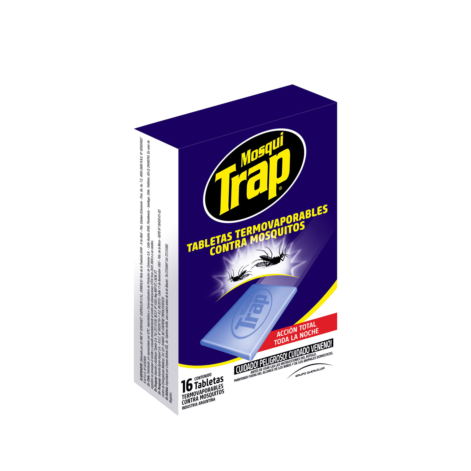 Tableta Mata Mosquito Mosquitrap x16