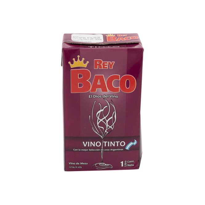 Vino Rey Baco Tinto Tp 1L
