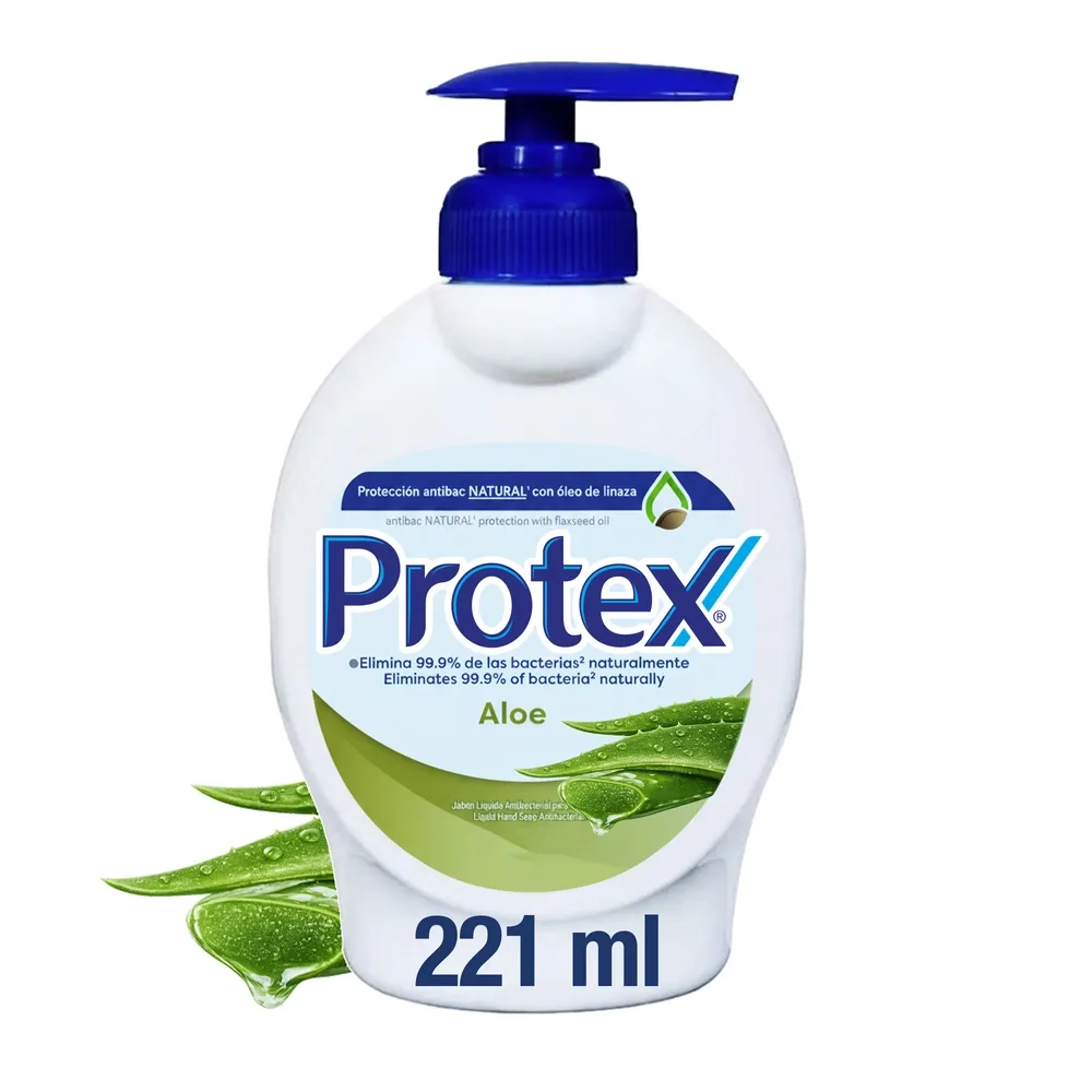 Protex Jabón Líquido Aloe 221mlx12