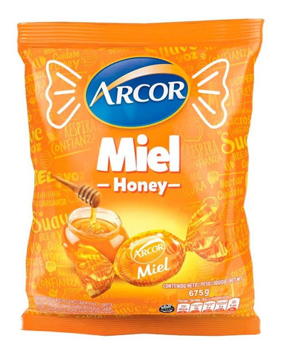 Caramelo Relleno de Miel 600g