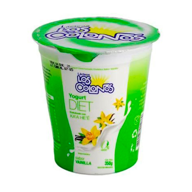 Yogurth Dietético Vainilla los Col 350g