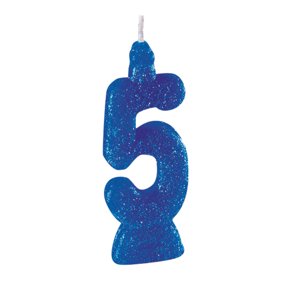 Vela Super Azul N.5