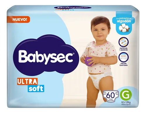 Babysec Pan Ultra Jumbo Gde 4-60un