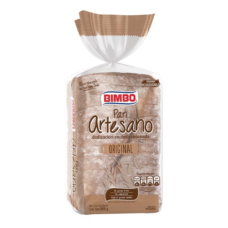 Pan Artesano Bimbo 500g