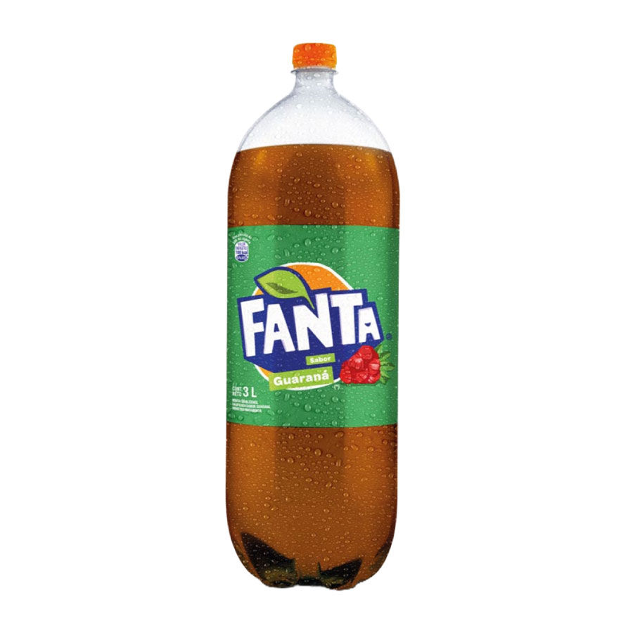 Descartable Fanta Guarana 3L x4